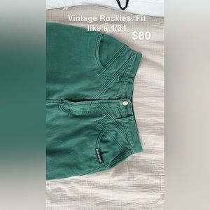 VINTAGE ROCKIES fit like 4/34
